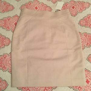 Cream H&M Professional Business Skirt